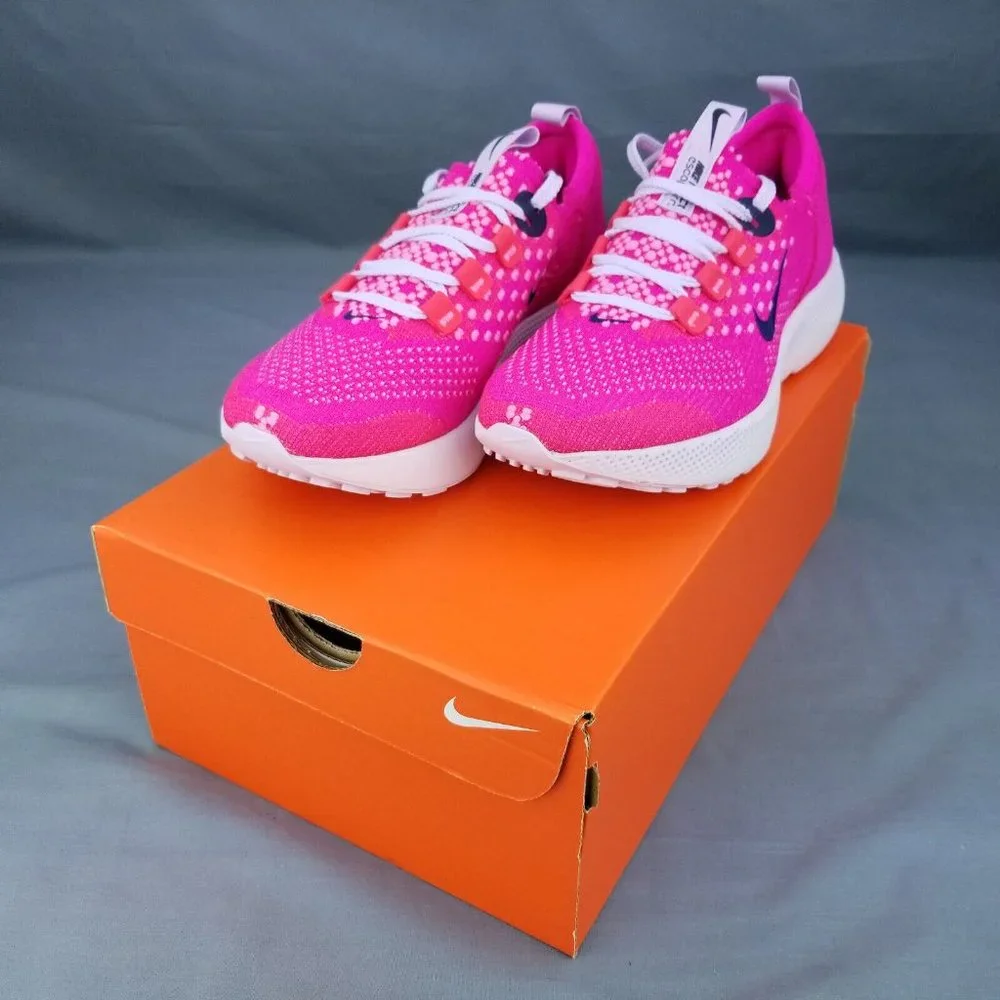 Nike Escape Run Flyknit Women's Running Shoes Bright Pink DC4269 600 Sizes 7.5-9